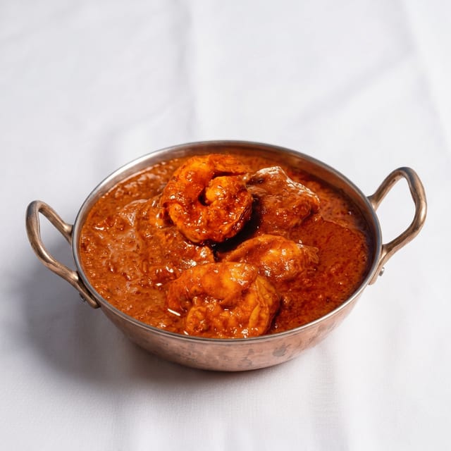 Shrimp Vindaloo.